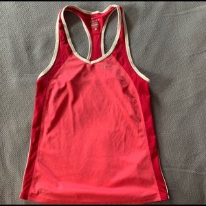 Pink Nike dri-fit Razorback workout tank